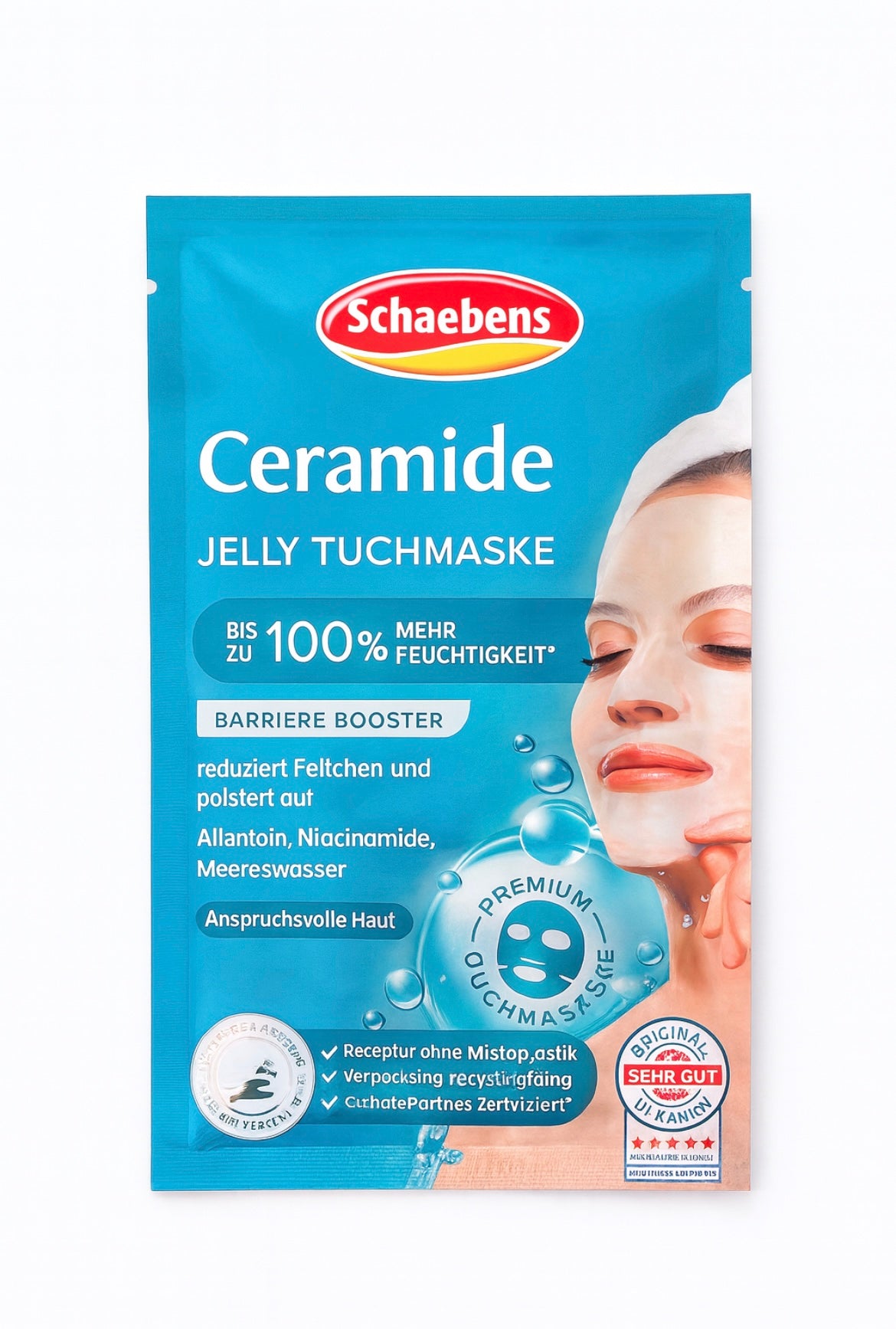 Sheet mask Jelly Ceramide, 1 pc 